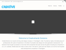 Tablet Screenshot of creativehandz.in